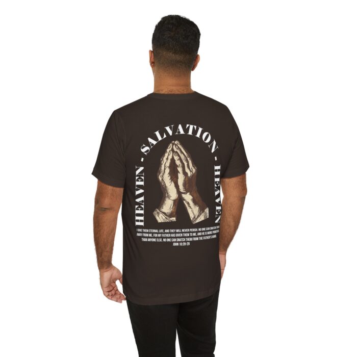 Heaven Salvation T-Shirt - Faith-Based Apparel - YHWH Threads - Image 46