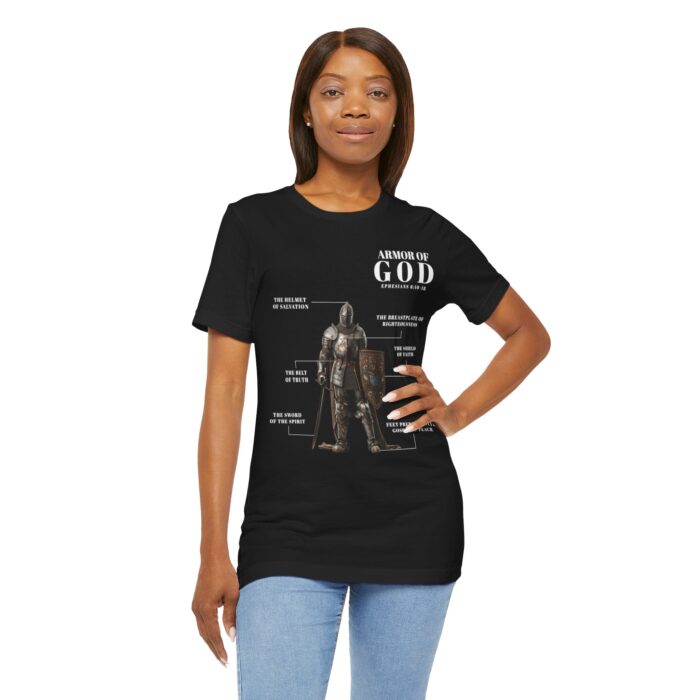 Armor of God T-Shirt - Faith-Based Apparel - YHWH - Image 51