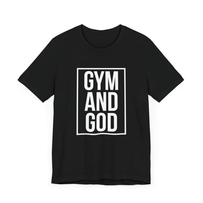 Gym & God T-Shirt - Faith and Fitness Tee - YHWH Threds - Image 12