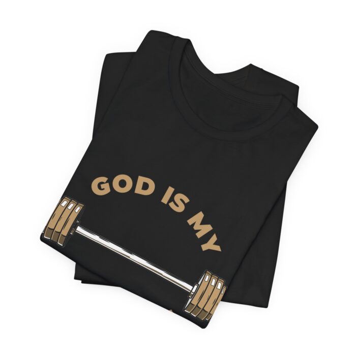 God Is My Strength T-Shirt - Faith and Fitness Apparel - YHWH Threads - Image 34