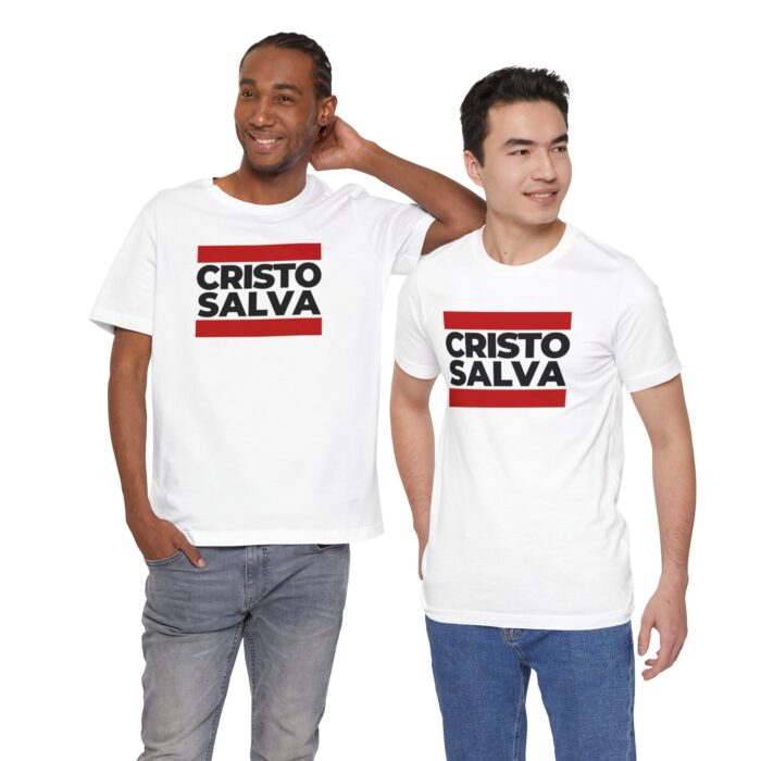 Cristo Salvaa Camiseta Cristo Salva - Ropa de Fe - YHWH Threads - Image 28