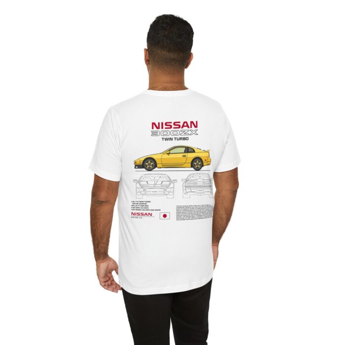 Nissan 300ZX Twin Turbo Blueprint Graphic Tee - Boosted Gear Co - Image 17