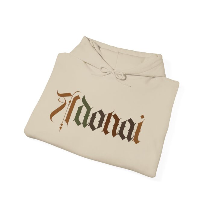 Adonai Hoodie - Faith Apparel - YHWH Threads - Image 4