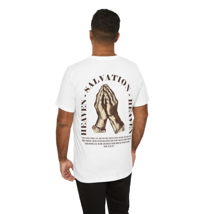 Heaven Salvation T-Shirt - Faith-Based Apparel - YHWH Threads - Image 17