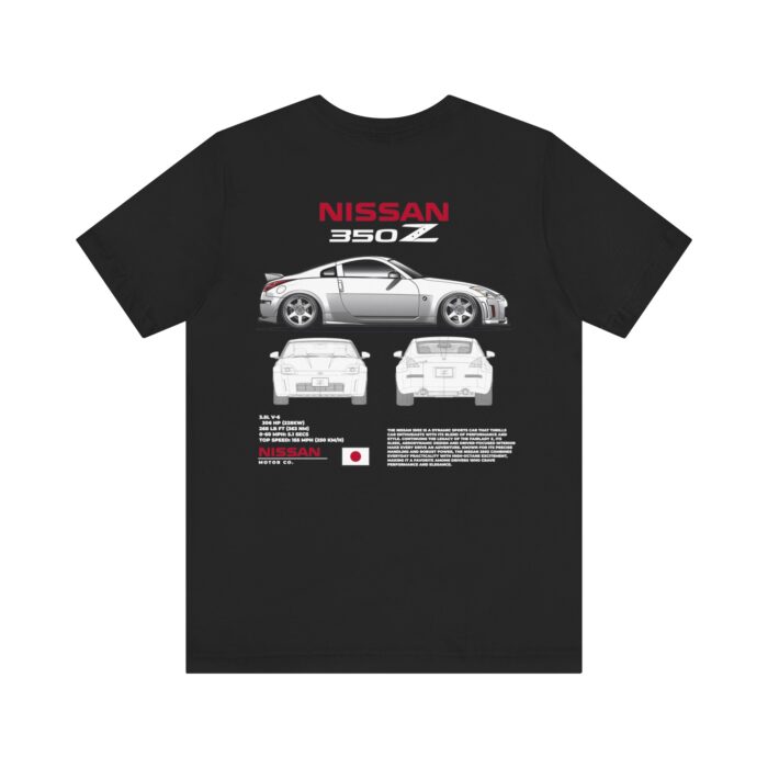 Nissan 350Z Blueprint Graphic Tee - Boosted Gear Co. - Image 32