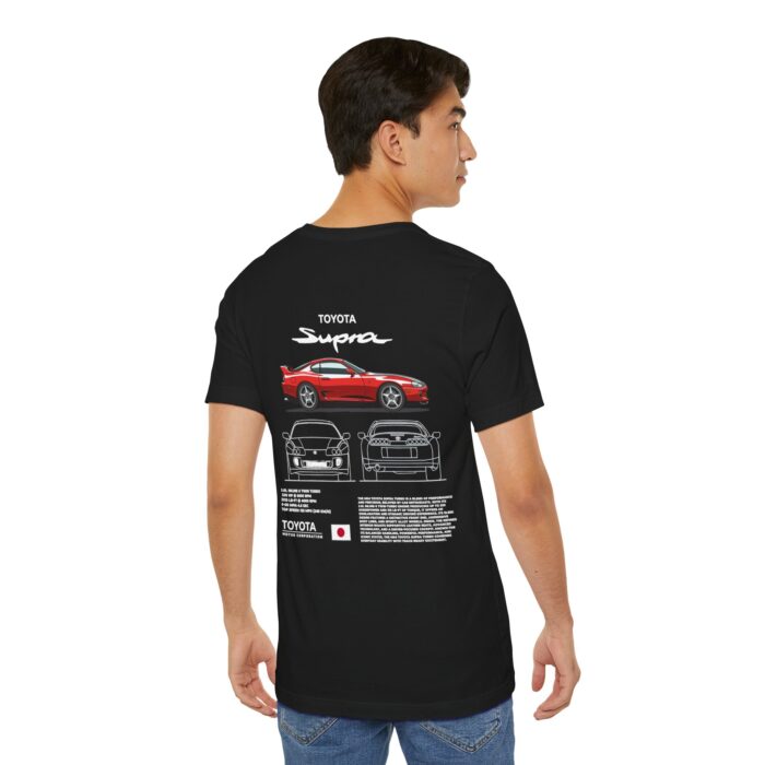 Toyota Supra MK4 Blueprint Graphic Tee - Boosted Gear Co. - Image 50