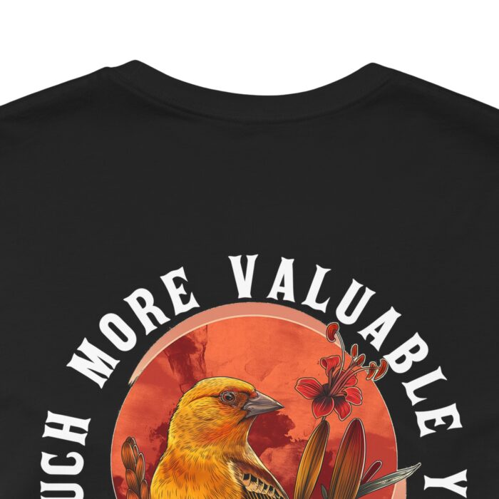 How Much More Valuable You Are T-Shirt - Luke 12:22-31 Faith Apparel - YHWH Threads - Image 10