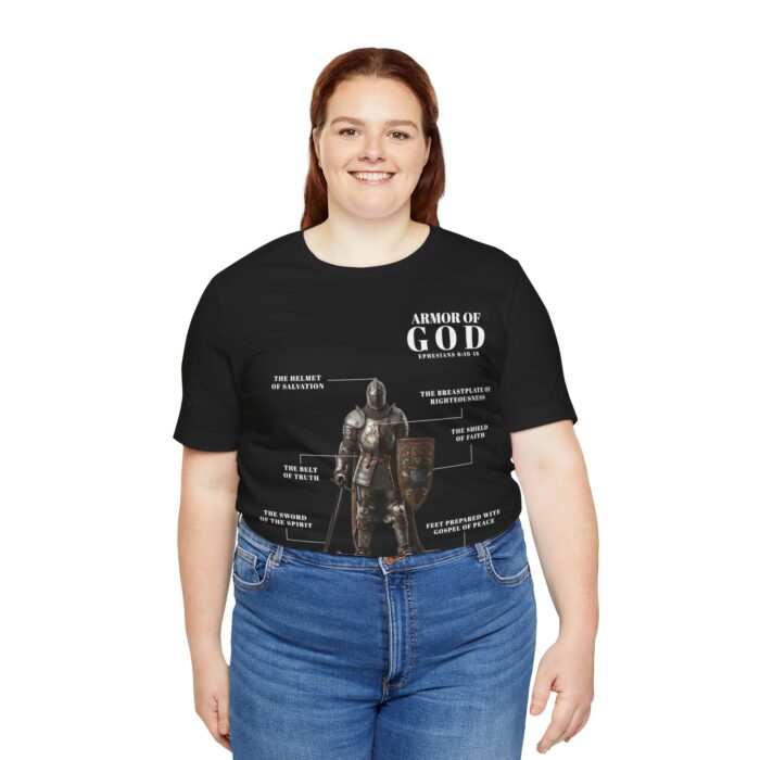 Armor of God T-Shirt - Faith-Based Apparel - YHWH - Image 44