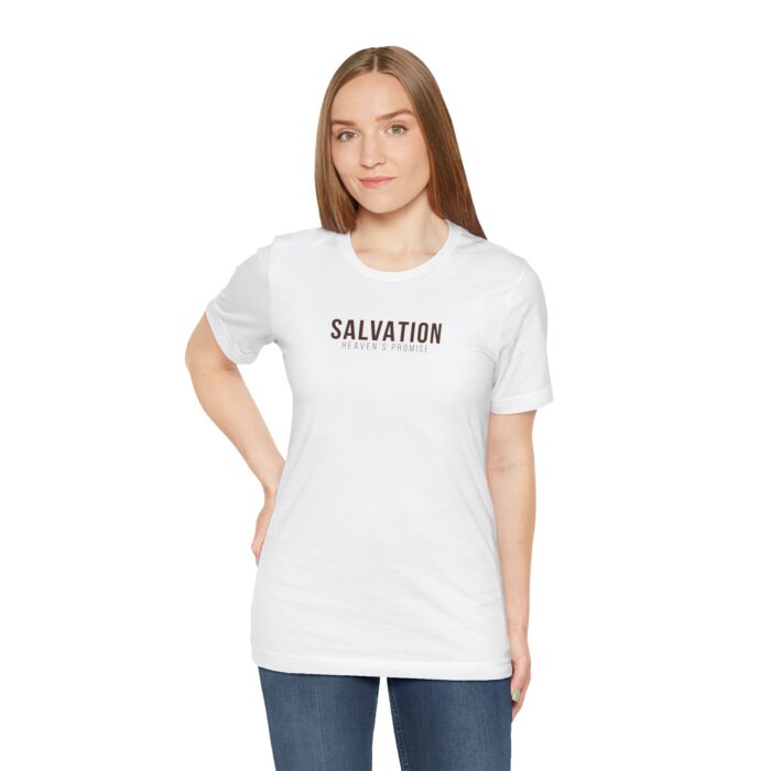 Heaven Salvation T-Shirt - Faith-Based Apparel - YHWH Threads - Image 13