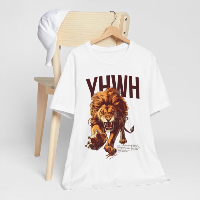 Camiseta León de Judá - Apocalipsis 5:5 - YHWH Threads - Image 8