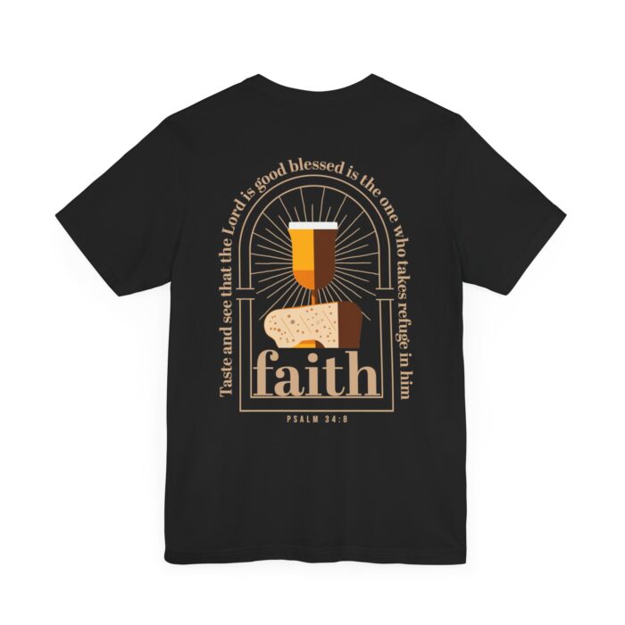 Taste and See T-Shirt - Psalm 34:8 Faith Apparel - YHWH Threads - Image 4