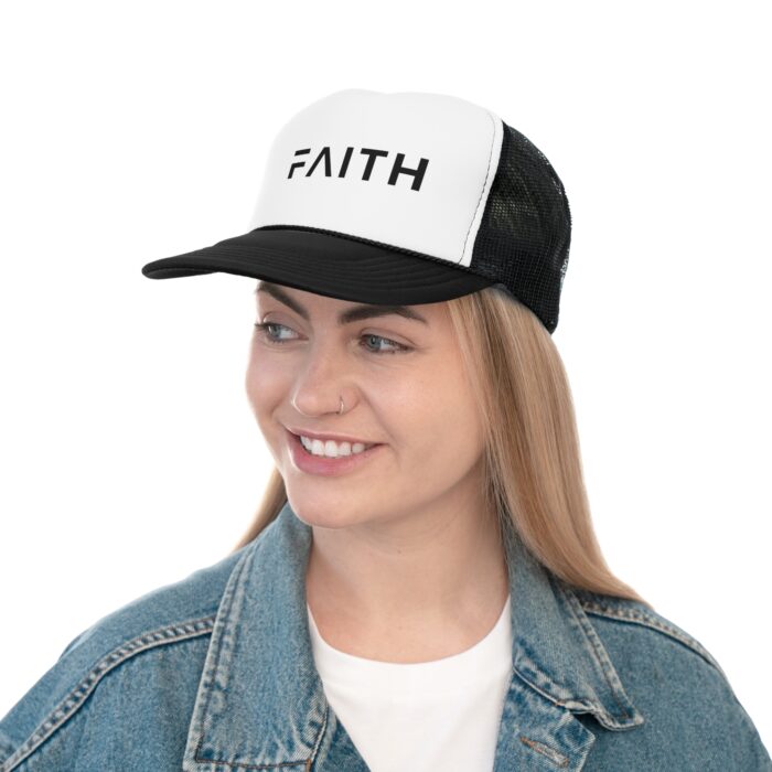 Faith Trucker Hat - YHWH Threads Co. - Image 3