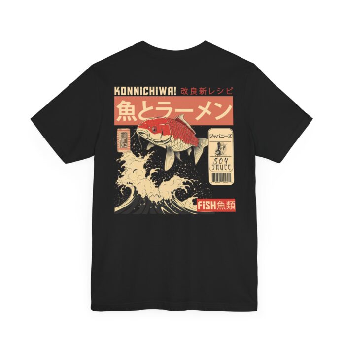 Vintage Konnichiwa Fish Ramen Tee - Boosted Gear Co. - Image 30