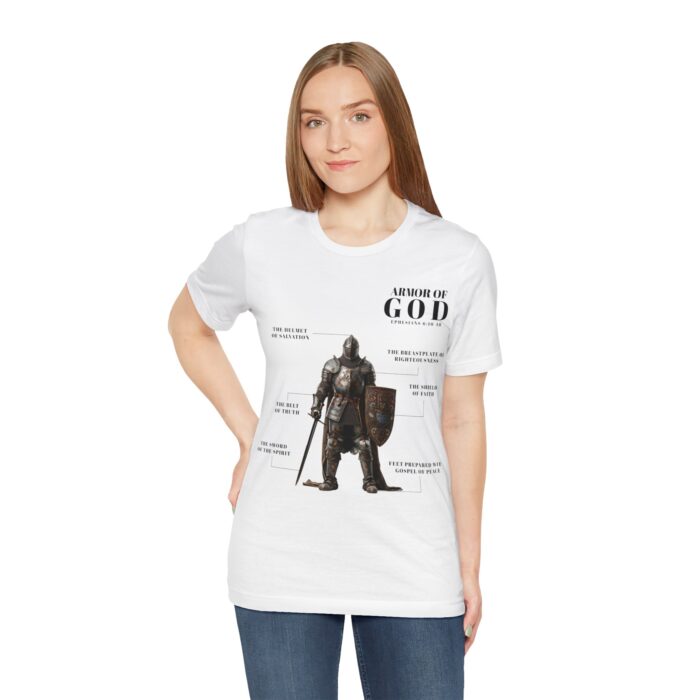 Armor of God T-Shirt - Faith-Based Apparel - YHWH - Image 13