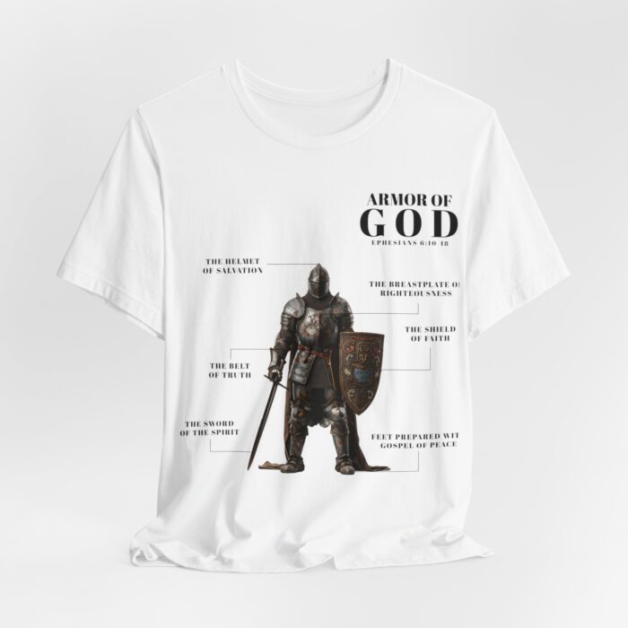 Armor of God T-Shirt - Faith-Based Apparel - YHWH - Image 6