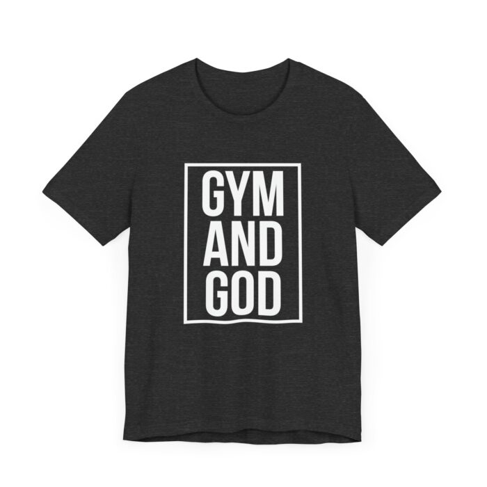 Gym & God T-Shirt - Faith and Fitness Tee - YHWH Threds - Image 27