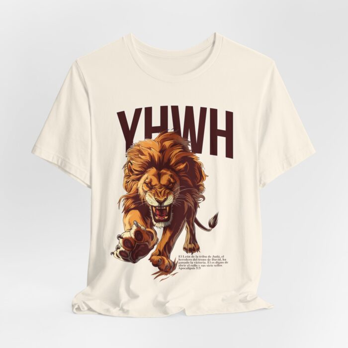 Camiseta León de Judá - Apocalipsis 5:5 - YHWH Threads - Image 35