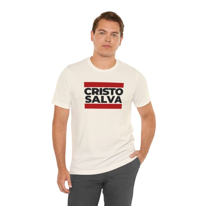 Cristo Salvaa Camiseta Cristo Salva - Ropa de Fe - YHWH Threads - Image 43