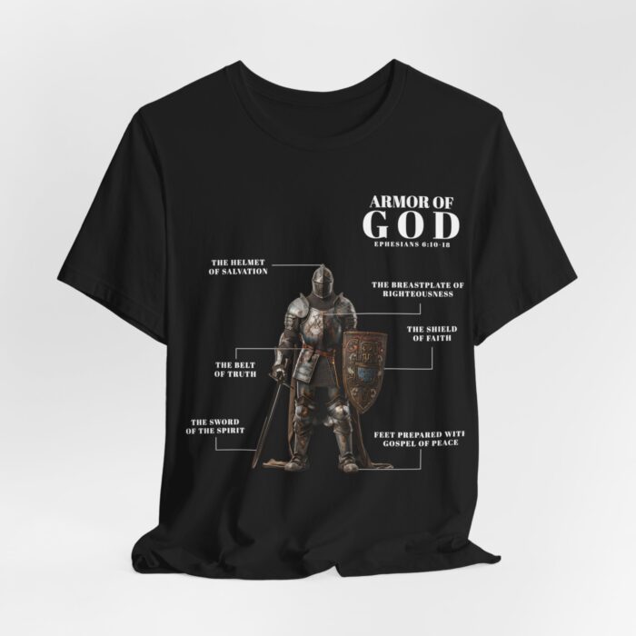 Armor of God T-Shirt - Faith-Based Apparel - YHWH - Image 35