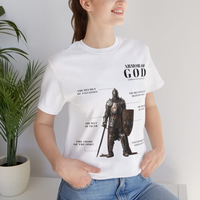 Armor of God T-Shirt - Faith-Based Apparel - YHWH - Image 24