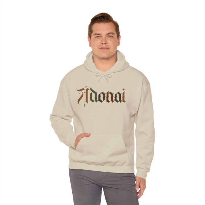 Adonai Hoodie - Faith Apparel - YHWH Threads - Image 9