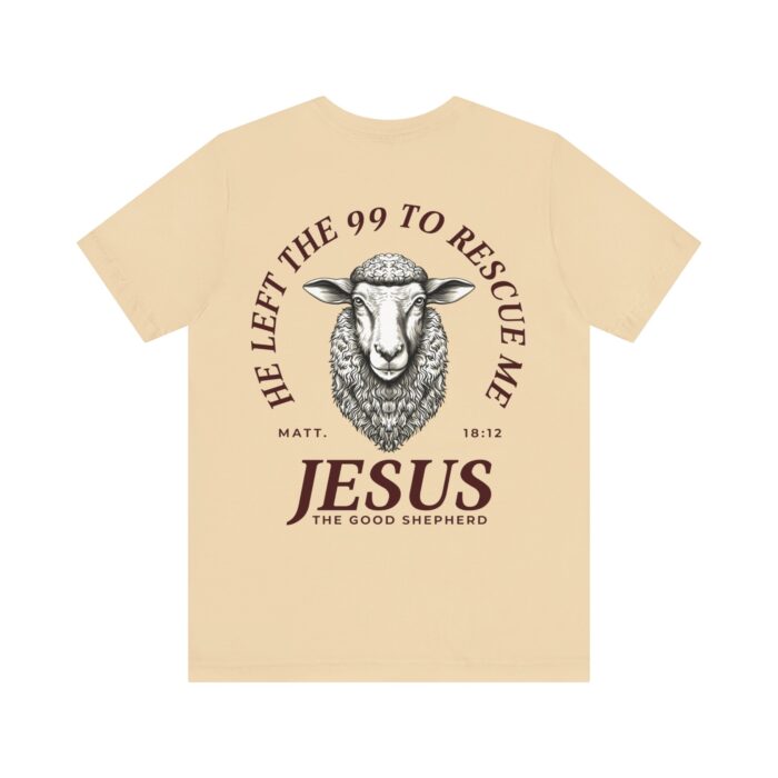 Jesus The Good Shepherd T-Shirt - Matthew 18:12 Faith Apparel - YHWH Threads - Image 61