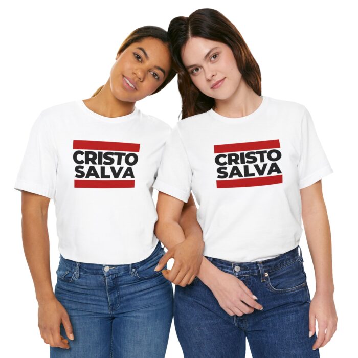 Cristo Salvaa Camiseta Cristo Salva - Ropa de Fe - YHWH Threads - Image 26