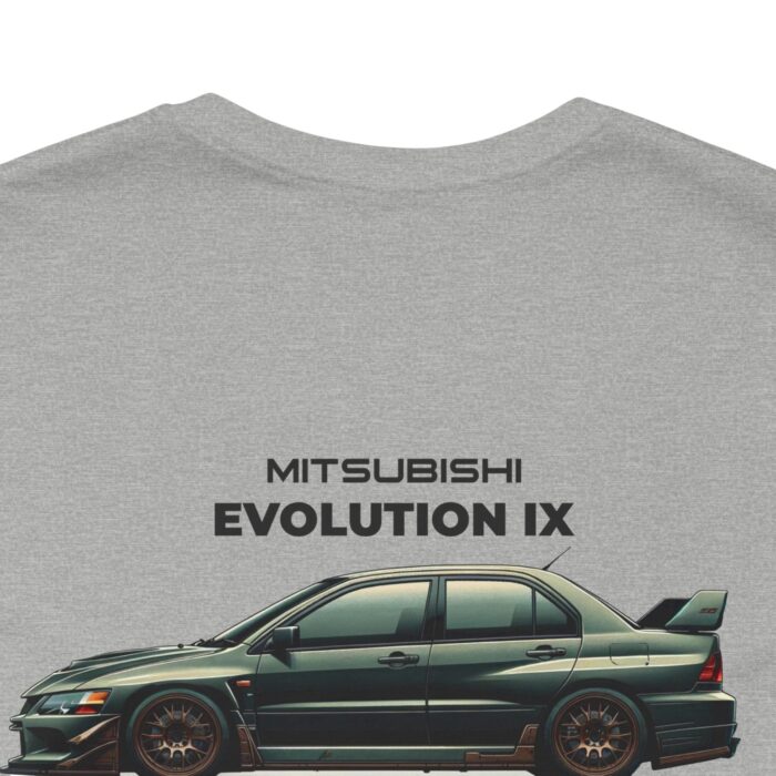 Mitsubishi Evolution IX Blueprint Graphic Tee - Premium Car Enthusiast T-Shirt - Boosted Gear Co - Image 97