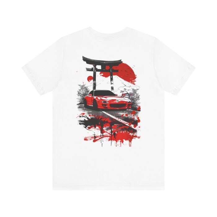 Mazda RX-7 Japanese Art Graphic Tee - Boosted Gear Co. - Image 3