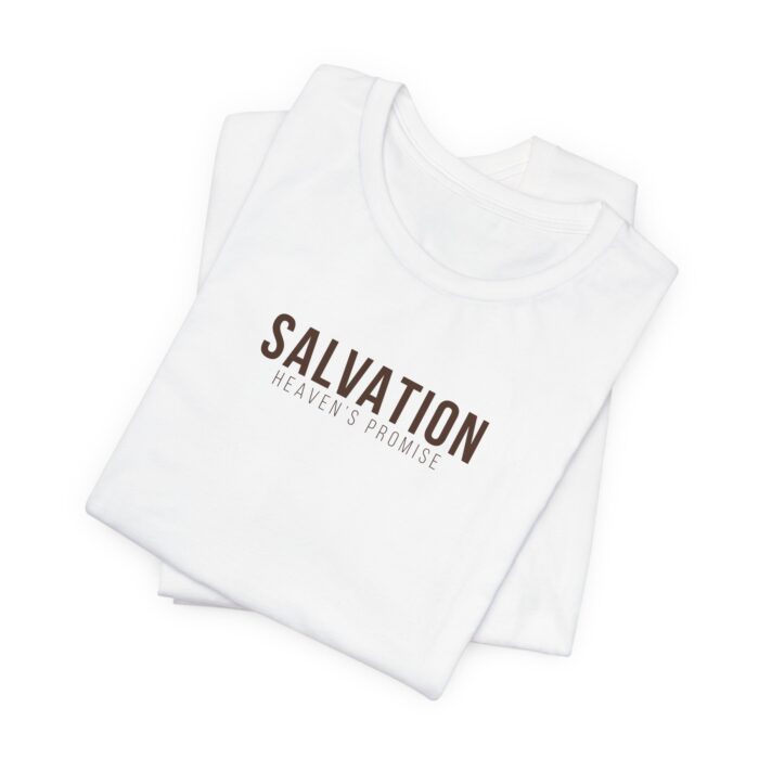 Heaven Salvation T-Shirt - Faith-Based Apparel - YHWH Threads - Image 5