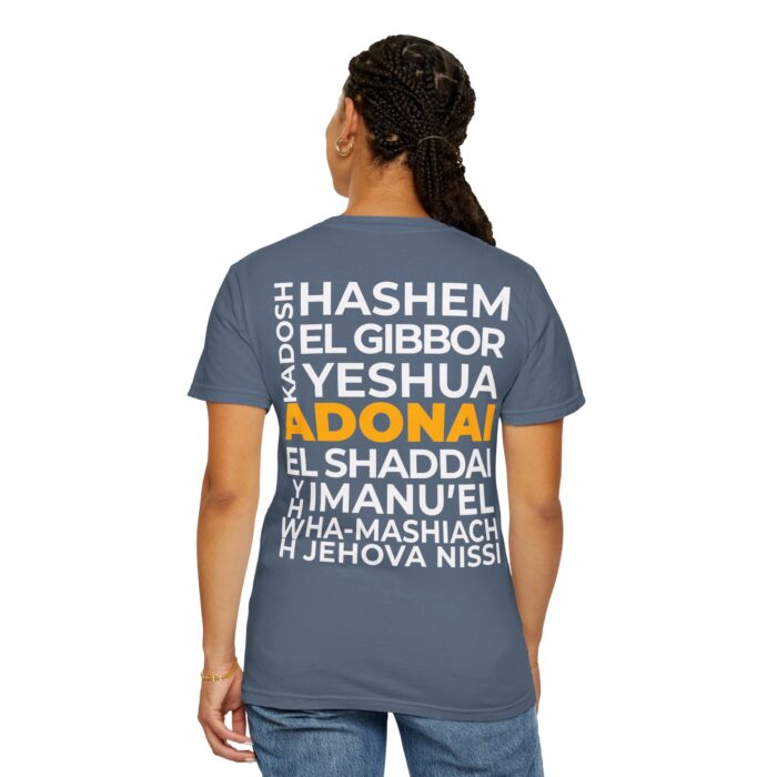 Adonai y Nombres de Dios Camiseta - Iglesia Adonai Edición - Image 8