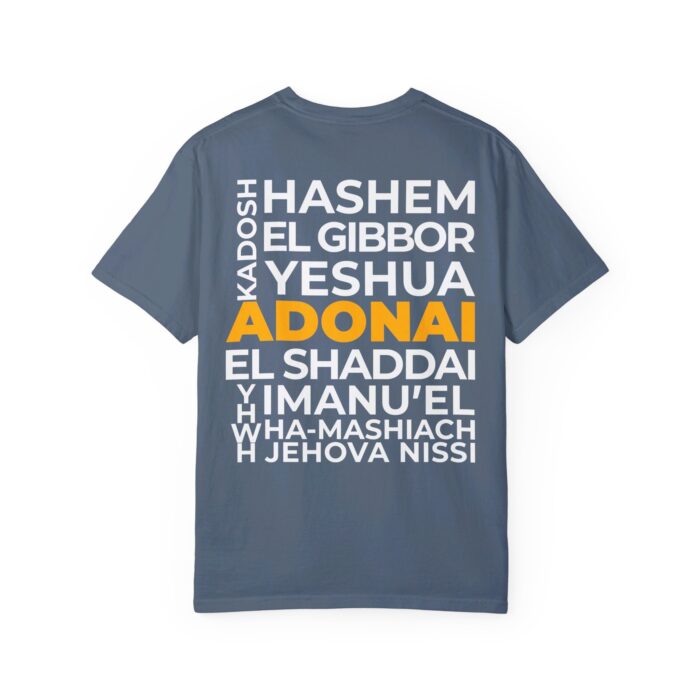 Adonai y Nombres de Dios Camiseta - Iglesia Adonai Edición - Image 3