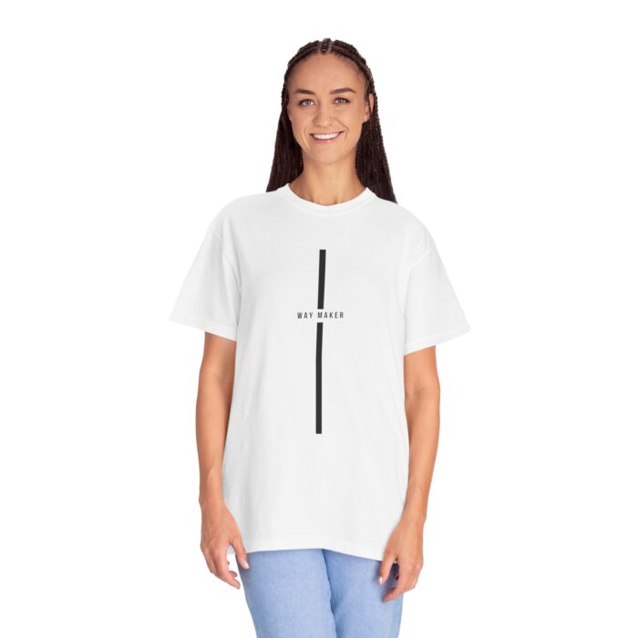 Way Maker Christian T-Shirt - Minimalist Cross Design - Faith-Based Apparel - Inspirational Tee - Image 5