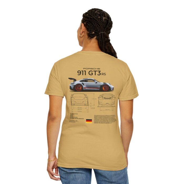 Porsche 911 GT3 RS Spec Tee, Boosted Gear Co - Unisex T-shirt, Supercar Performance Shirt, Cool Racing Apparel, Casual Top - Image 33