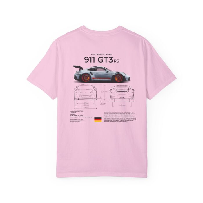 Porsche 911 GT3 RS Spec Tee, Boosted Gear Co - Unisex T-shirt, Supercar Performance Shirt, Cool Racing Apparel, Casual Top - Image 79