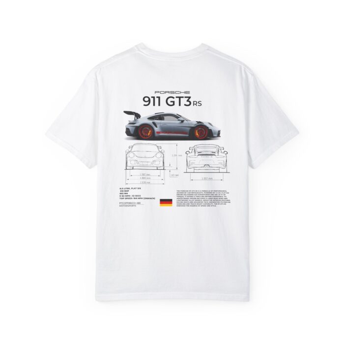 Porsche 911 GT3 RS Spec Tee, Boosted Gear Co - Unisex T-shirt, Supercar Performance Shirt, Cool Racing Apparel, Casual Top - Image 14