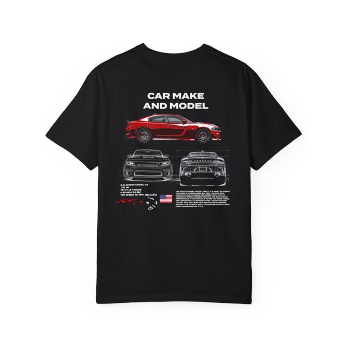 Custom Car Spec Tee - Personalized Car Model Shirt, Customizable Design with Car Specs, Unisex Car Enthusiast Apparel - Image 14