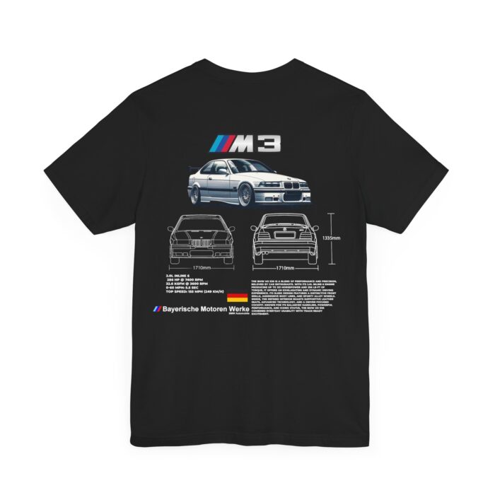 Custom Car Spec Tee - Personalized Car Model Shirt, Customizable Design with Car Specs, Unisex Car Enthusiast Apparel - Image 8