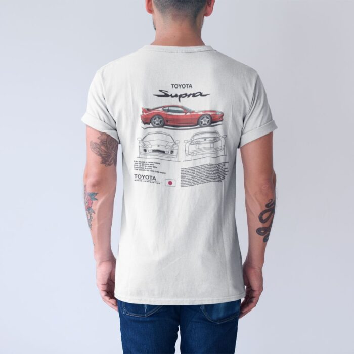 Custom Car Spec Tee - Personalized Car Model Shirt, Customizable Design with Car Specs, Unisex Car Enthusiast Apparel - Image 2