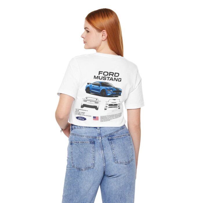 Ford Mustang GT Unisex T-shirt, Muscle Car Lover Gift, Vintage Car Tee, Car Enthusiast Shirt, Retro Car Apparel, Ford Mustang Graphic Tee - Image 7