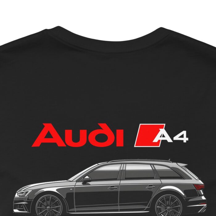 Audi A4 Logo T-Shirt Unisex Tee – Car Enthusiast Gift, Car Lover Shirt, Vehicle Fan Apparel, Automotive Graphic Tee, Racing Enthusiast - Image 9