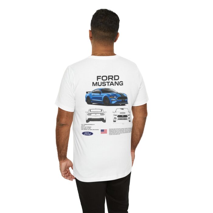 Ford Mustang GT Unisex T-shirt, Muscle Car Lover Gift, Vintage Car Tee, Car Enthusiast Shirt, Retro Car Apparel, Ford Mustang Graphic Tee - Image 6