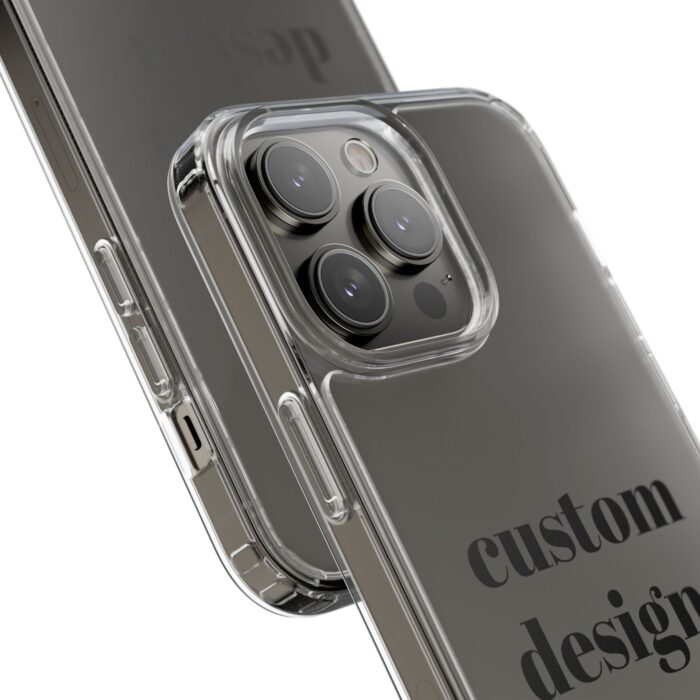 Customizable Clear Phone Case - Personal Design Here - Image 3
