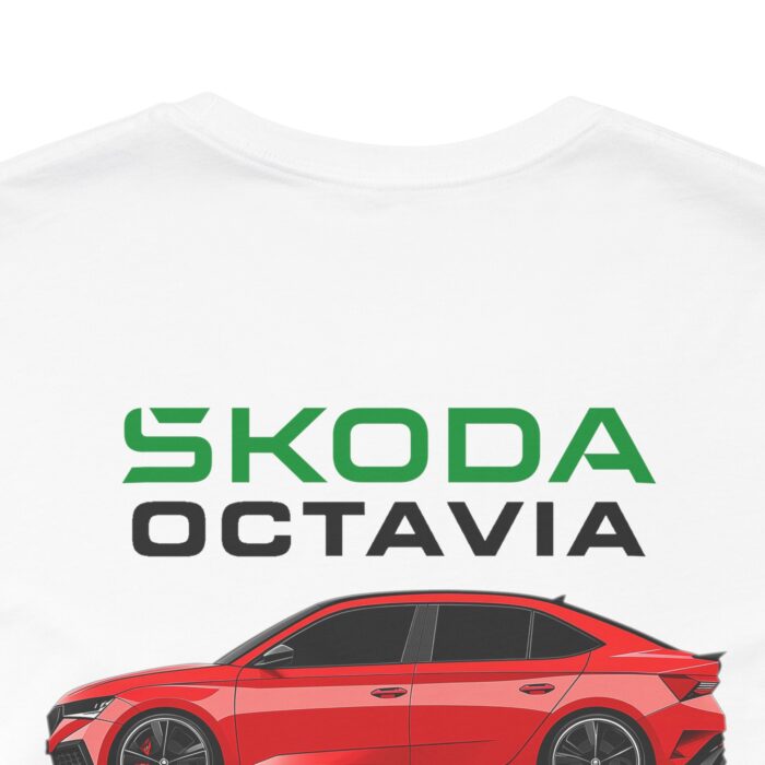 Skoda Octavia VRS Tshirt Unisex Tee - Car Enthusiast Gift, Car Lover Shirt, Vehicle Fan Apparel, Automotive Graphic Tee, Racing Enthusiast - Image 2