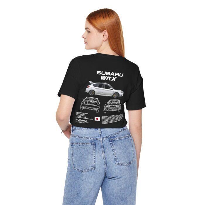 Subaru WRX Unisex Short Sleeve Tee, Car Lover Gift, Auto Enthusiast Apparel, JDM T-Shirt, Men's Women's Vehicle Tee - Image 4